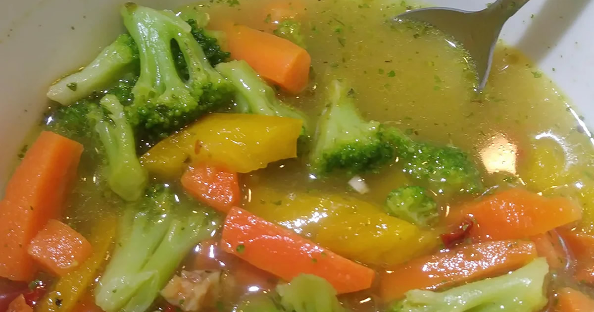 La zuppa diuretica e dimagrante che ci permette di perdere fino a 5 chili