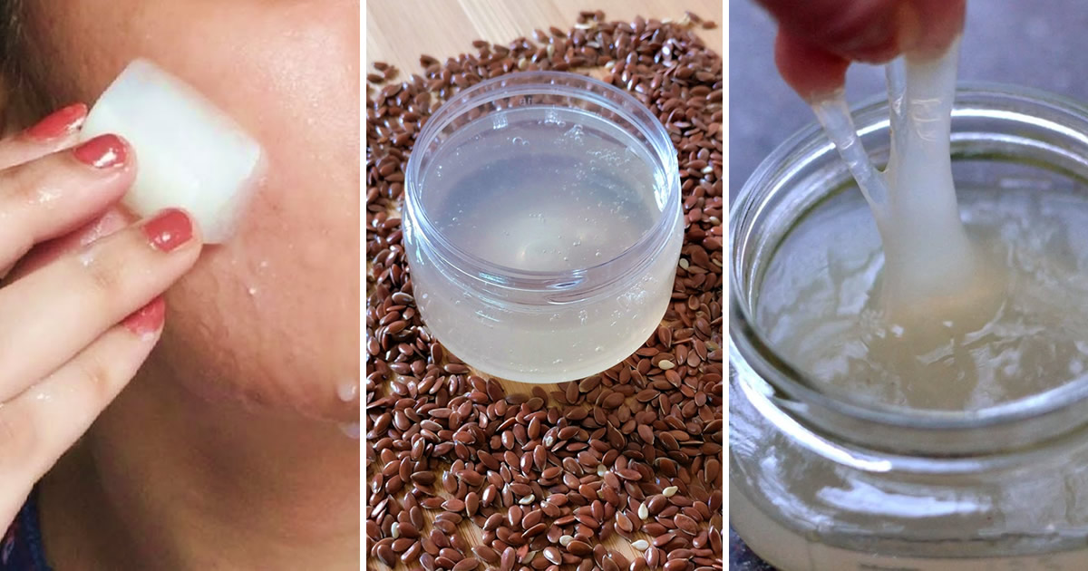 Come realizzare un gel ai semi di lino che elimina le rughe e ringiovanisce la pelle di 20 anni