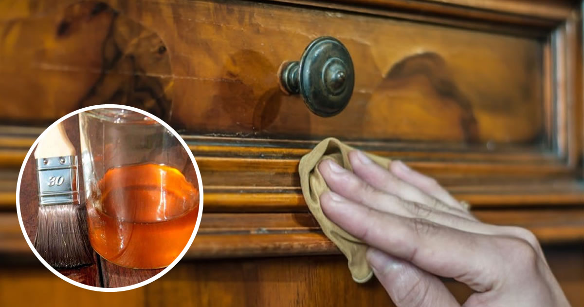 Lo speciale olio che lucida i mobili in legno e li fa tornare come nuovi