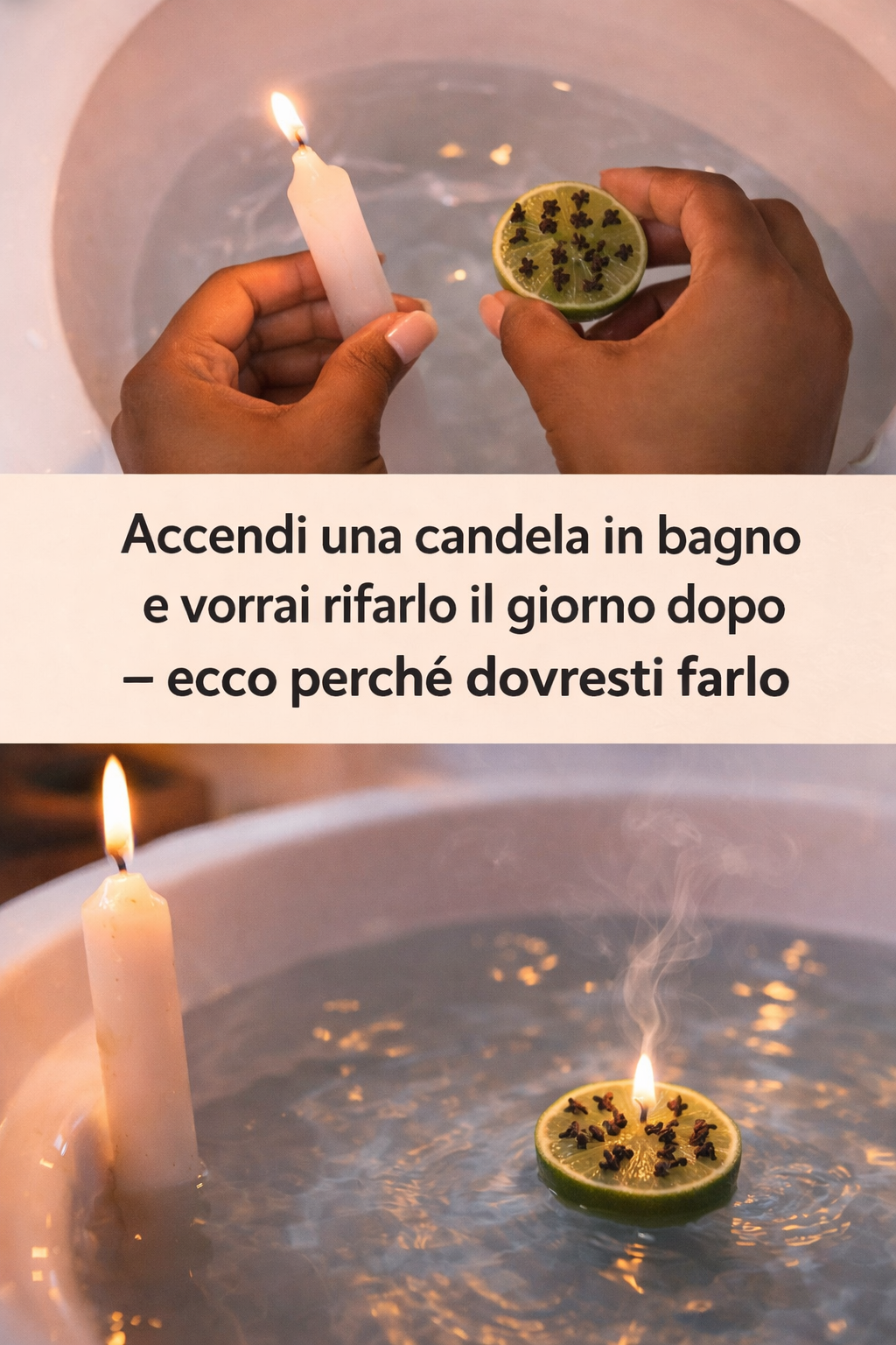 Accendi una candela in bagno e vorrai rifarlo il giorno dopo – ecco perché dovresti farlo