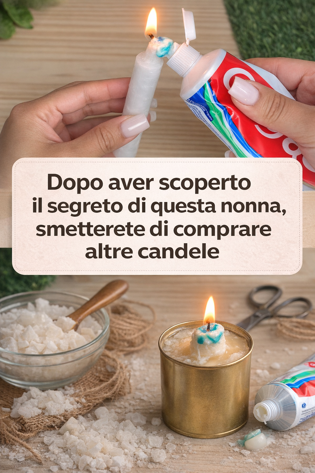 Dopo aver scoperto il segreto di questa nonna, smetterete di comprare altre candele