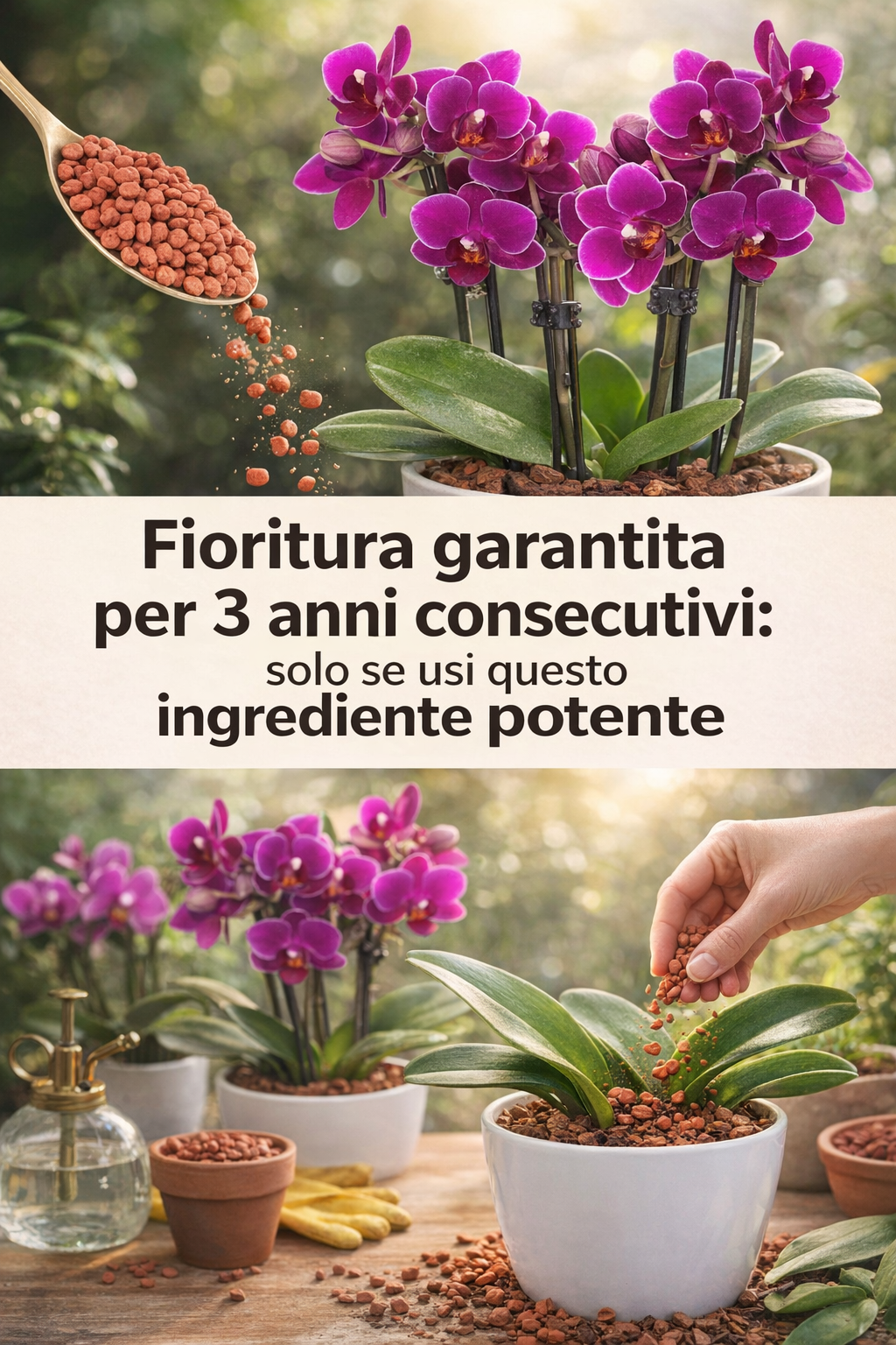 Fioritura garantita per 3 anni consecutivi: solo se usi questo ingrediente potente