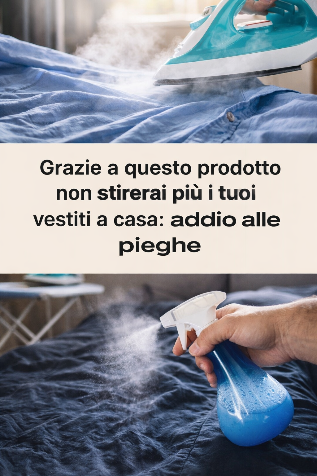 Grazie a questo prodotto non stirerai più i tuoi vestiti a casa: addio alle pieghe