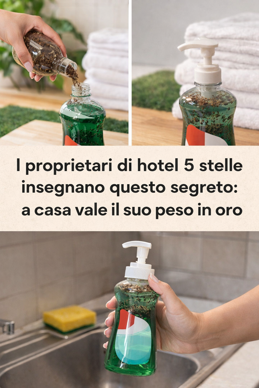 I proprietari di hotel 5 stelle insegnano questo segreto: a casa vale il suo peso in oro
