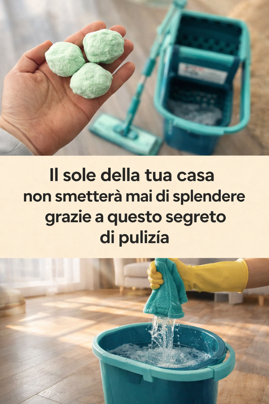 Il sole della tua casa non smetterà mai di splendere grazie a questo segreto di pulizia