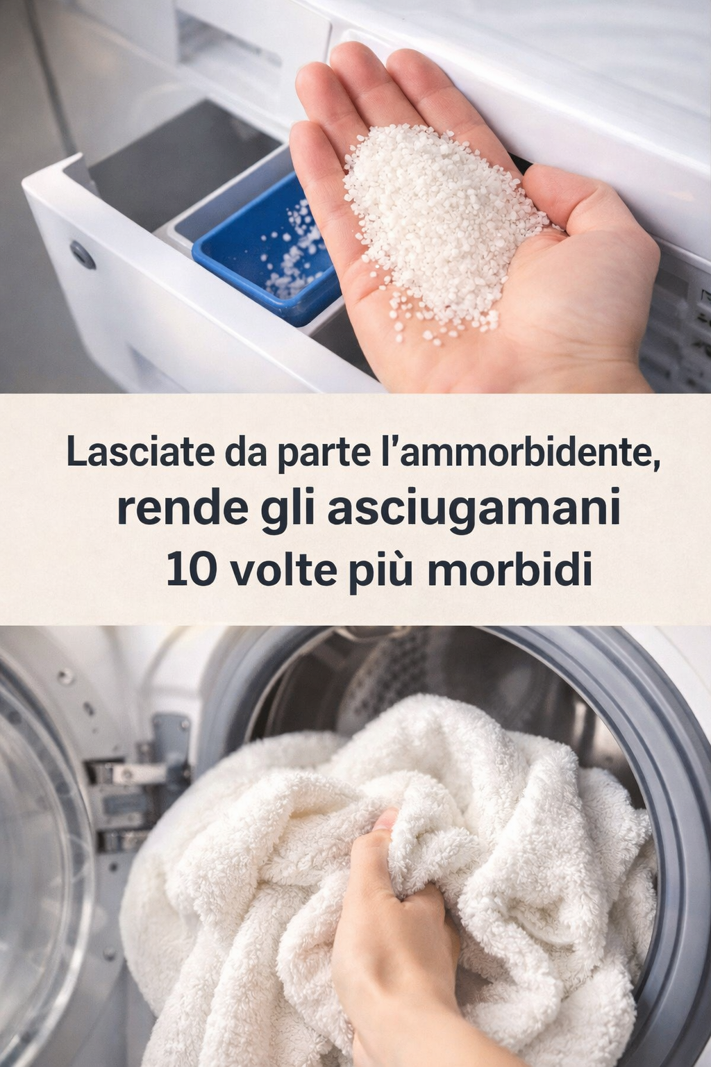 Lasciate da parte l’ammorbidente, rende gli asciugamani 10 volte più morbidi