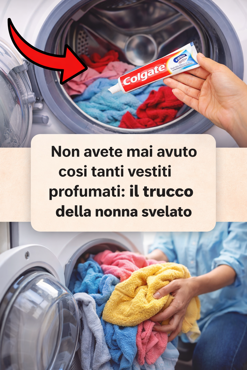 Non avete mai avuto così tanti vestiti profumati: il trucco della nonna svelato