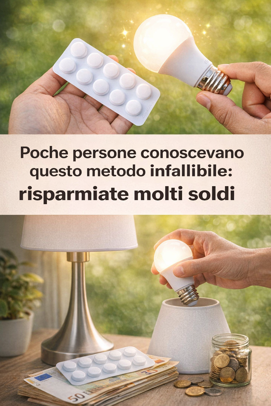 Poche persone conoscevano questo metodo infallibile: risparmiate molti soldi