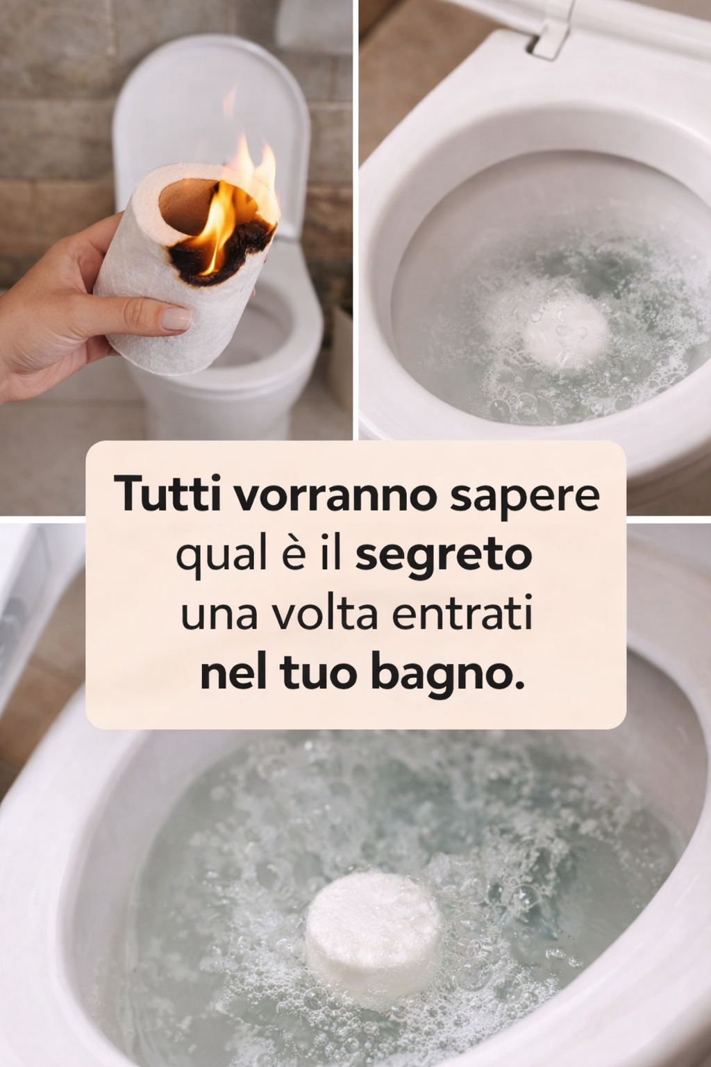 Tutti vorranno sapere qual è il segreto una volta entrati nel tuo bagno.