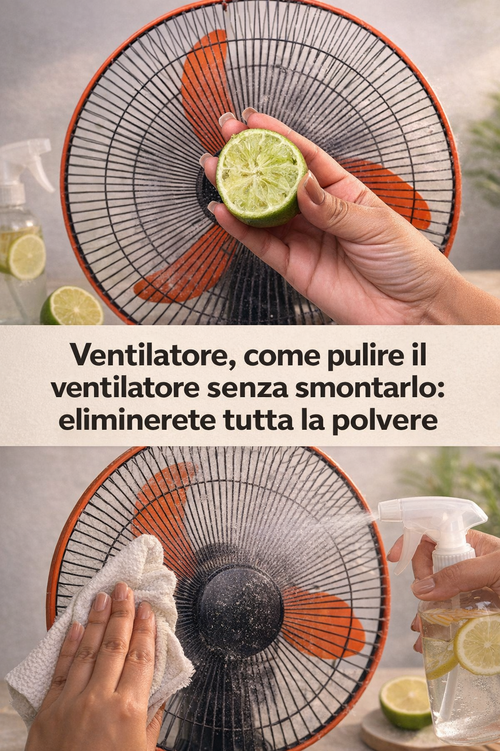 Ventilatore, come pulire il ventilatore senza smontarlo: eliminerete tutta la polvere