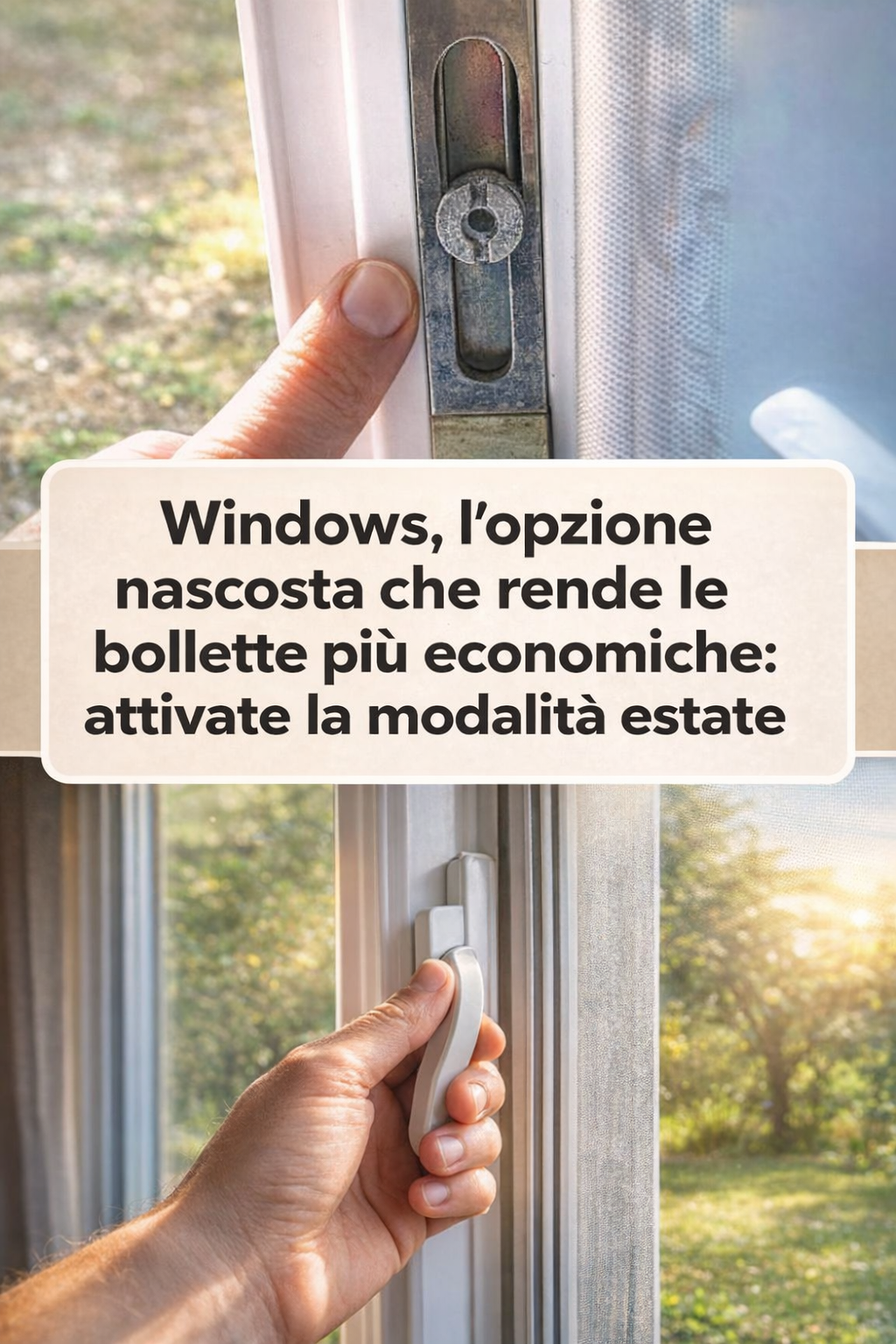 Windows, l’opzione nascosta che rende le bollette più economiche: attivate la modalità estate
