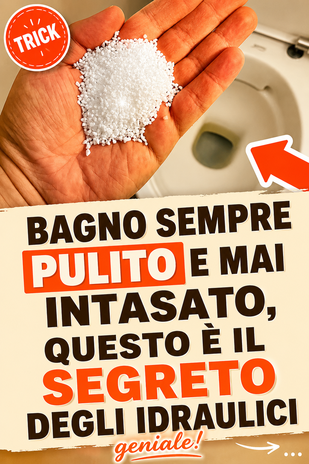 Bagno sempre pulito e mai intasato, questo è il segreto degli idraulici