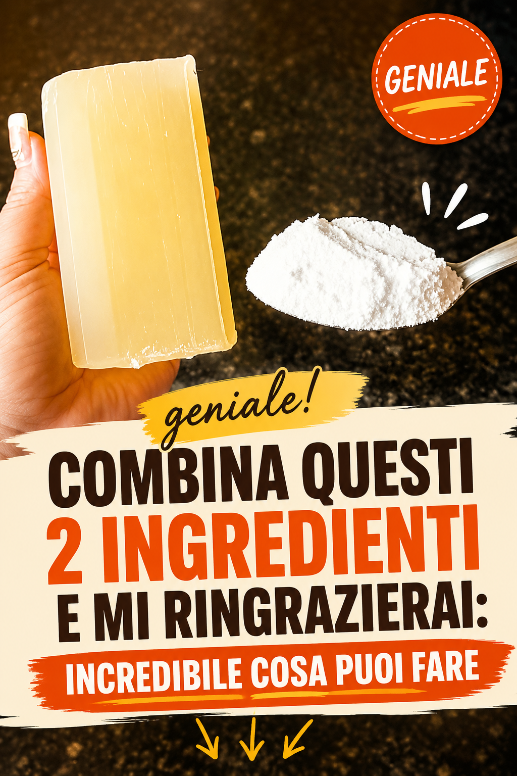 Combina questi 2 ingredienti e mi ringrazierai: incredibile cosa puoi fare