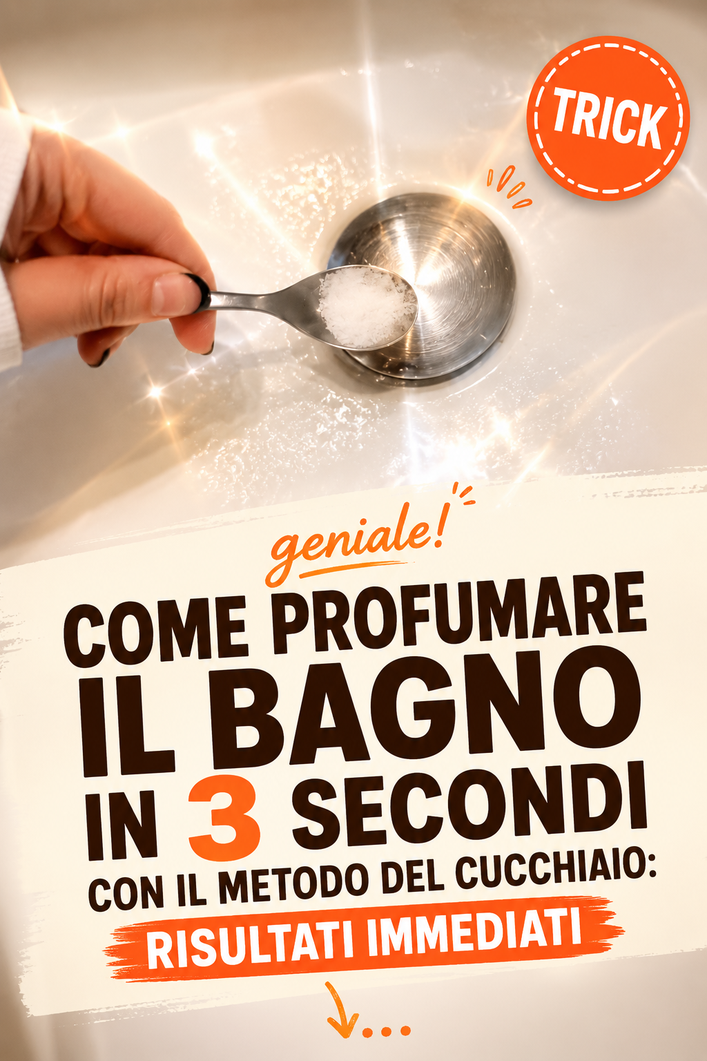 Come profumare il bagno in 3 secondi con il metodo del cucchiaio: risultati immediati