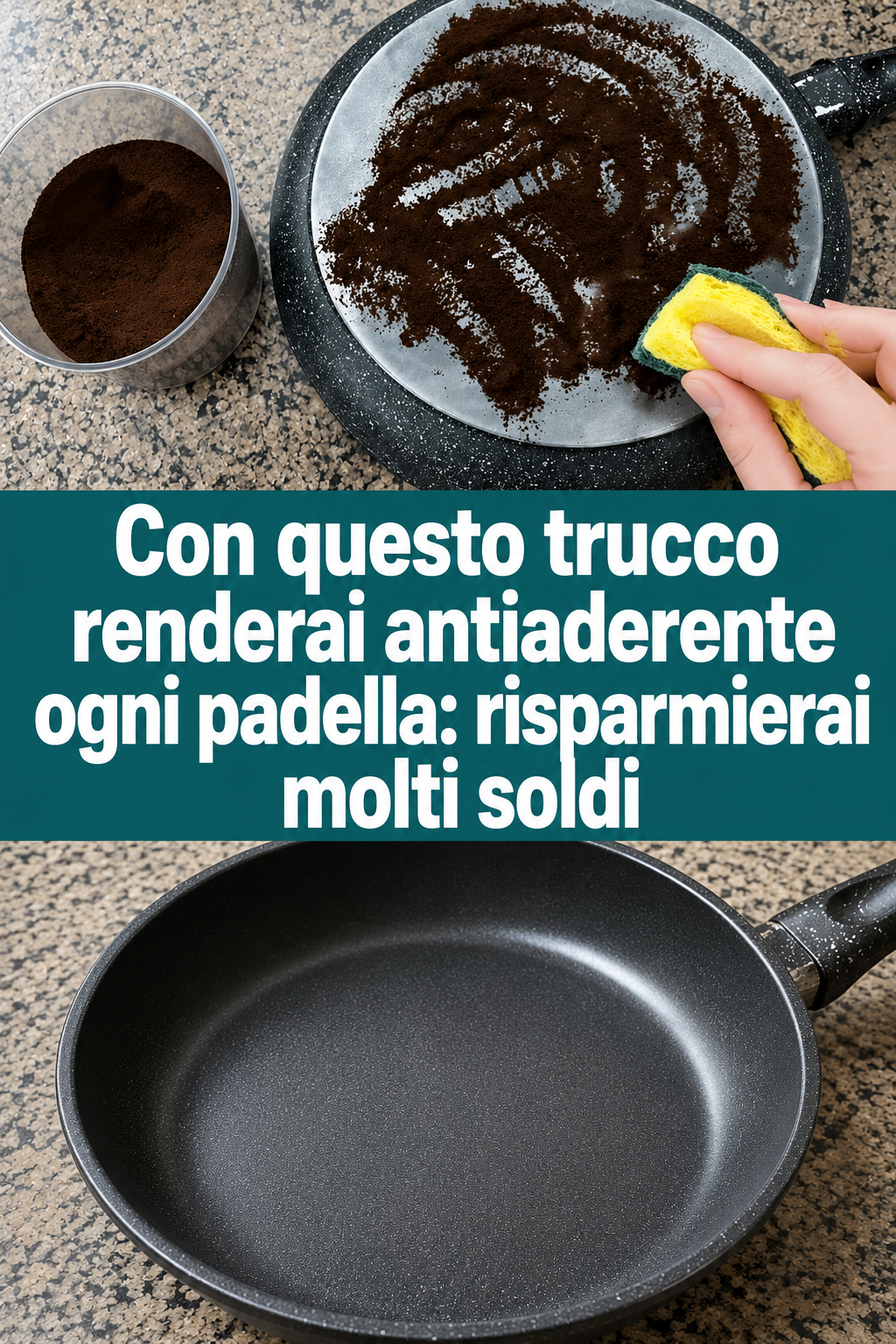 Con questo trucco renderai antiaderente ogni padella: risparmierai molti soldi