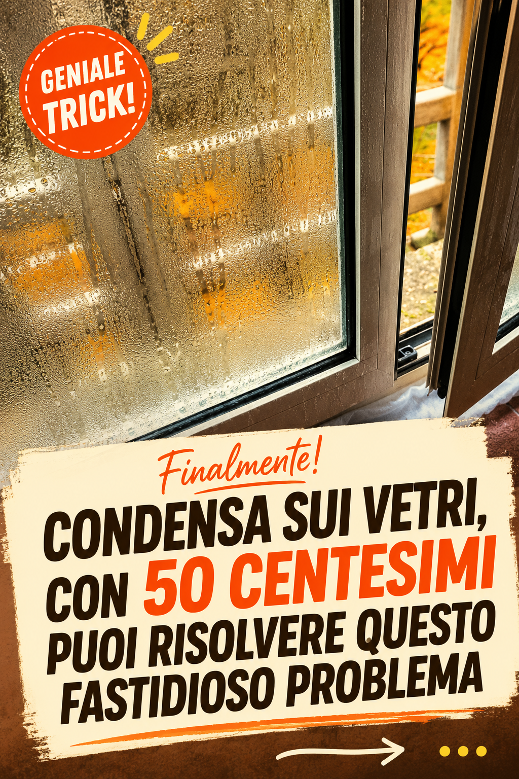 Condensa sui vetri, con 50 centesimi puoi risolvere questo fastidioso problema