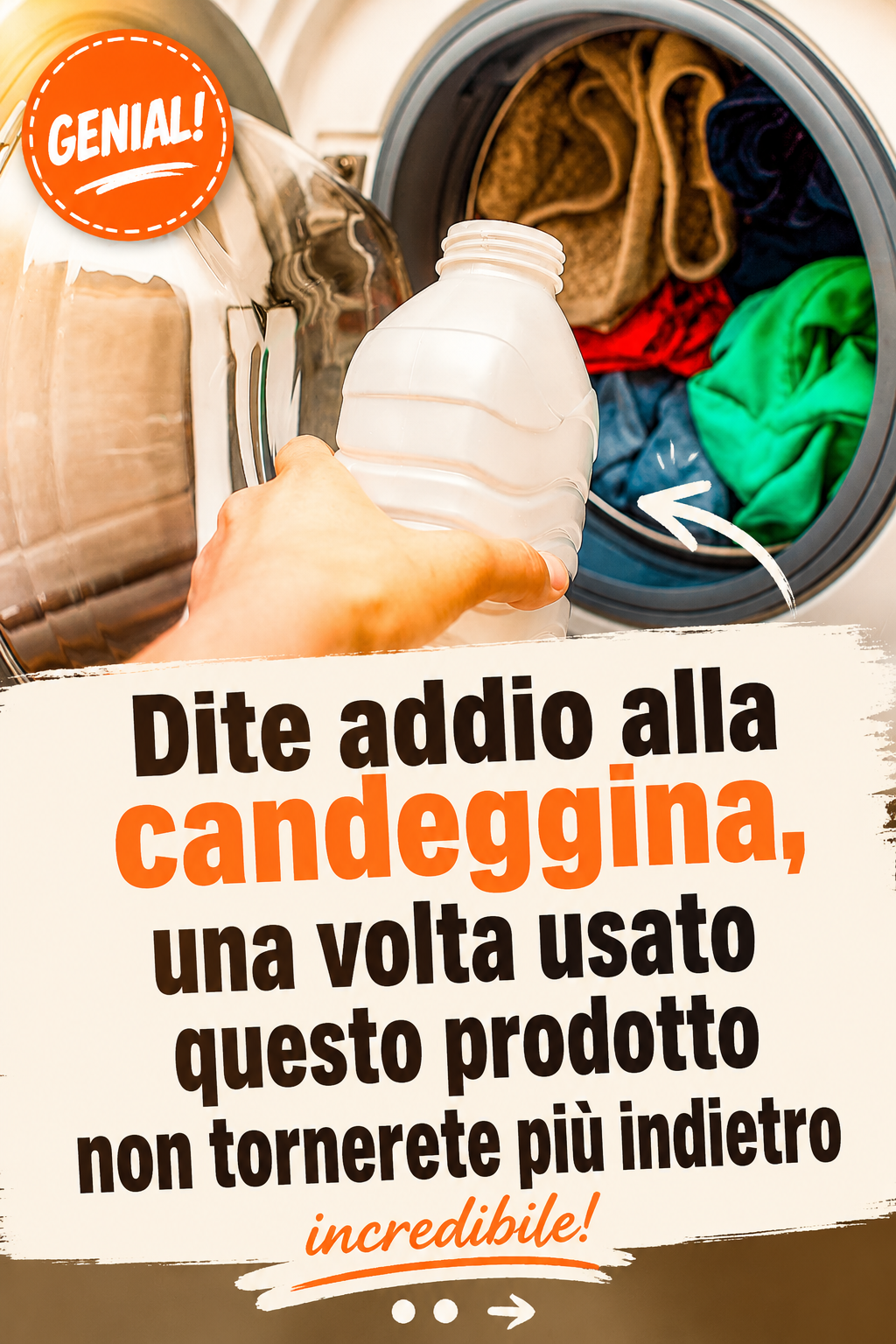 Dite addio alla candeggina, una volta usato questo prodotto non tornerete più indietro