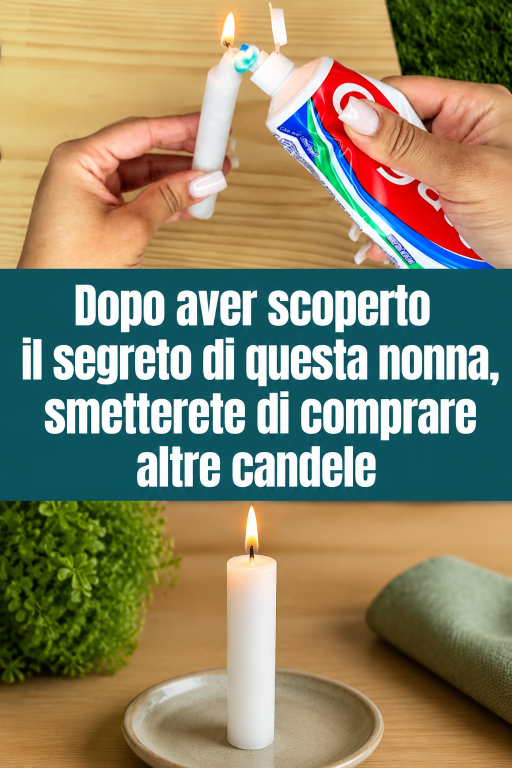 Dopo aver scoperto il segreto di questa nonna, smetterete di comprare altre candele