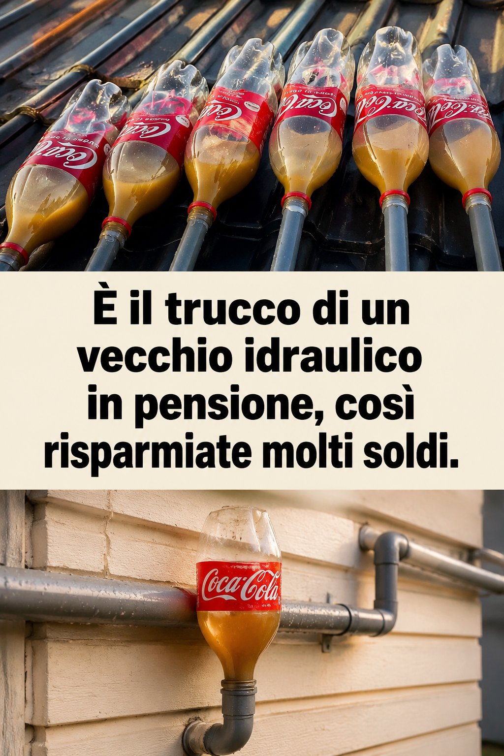 È il trucco di un vecchio idraulico in pensione, così risparmiate molti soldi.
