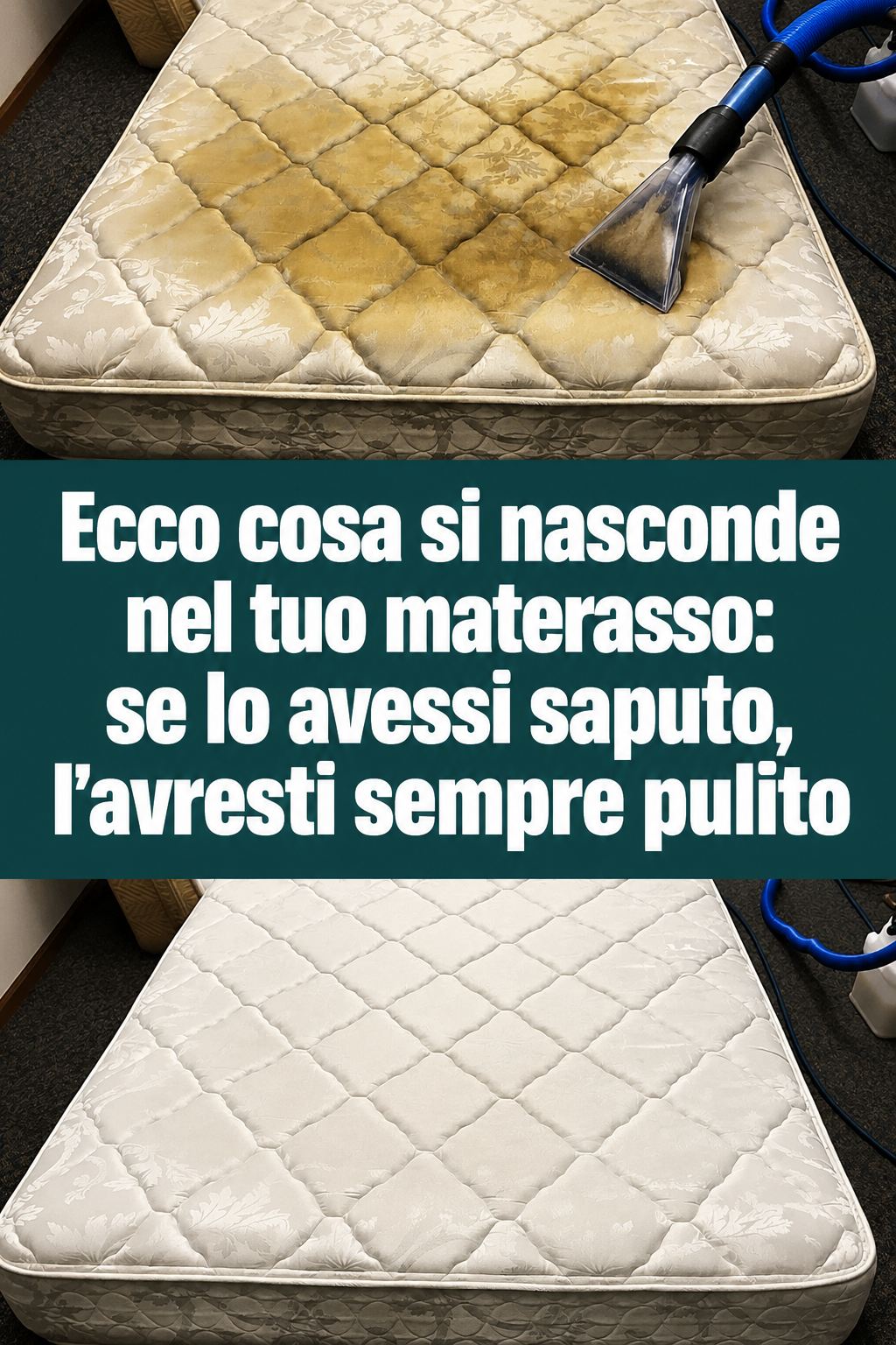 Ecco cosa si nasconde nel tuo materasso: se lo avessi saputo, l’avresti sempre pulito