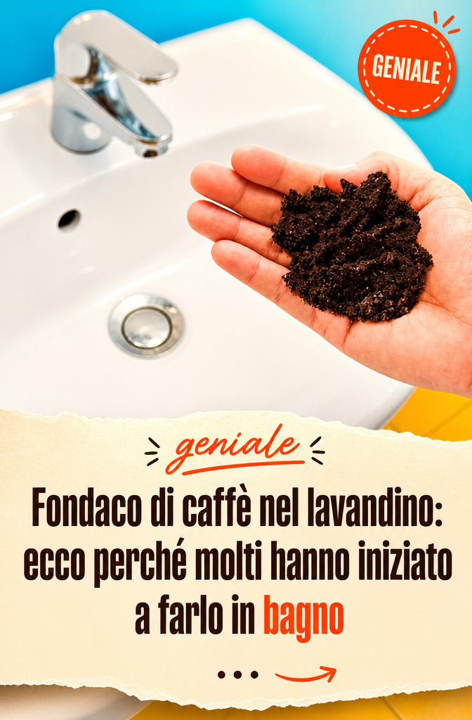 Fondaco di caffè nel lavandino: ecco perché molti hanno iniziato a farlo in bagno