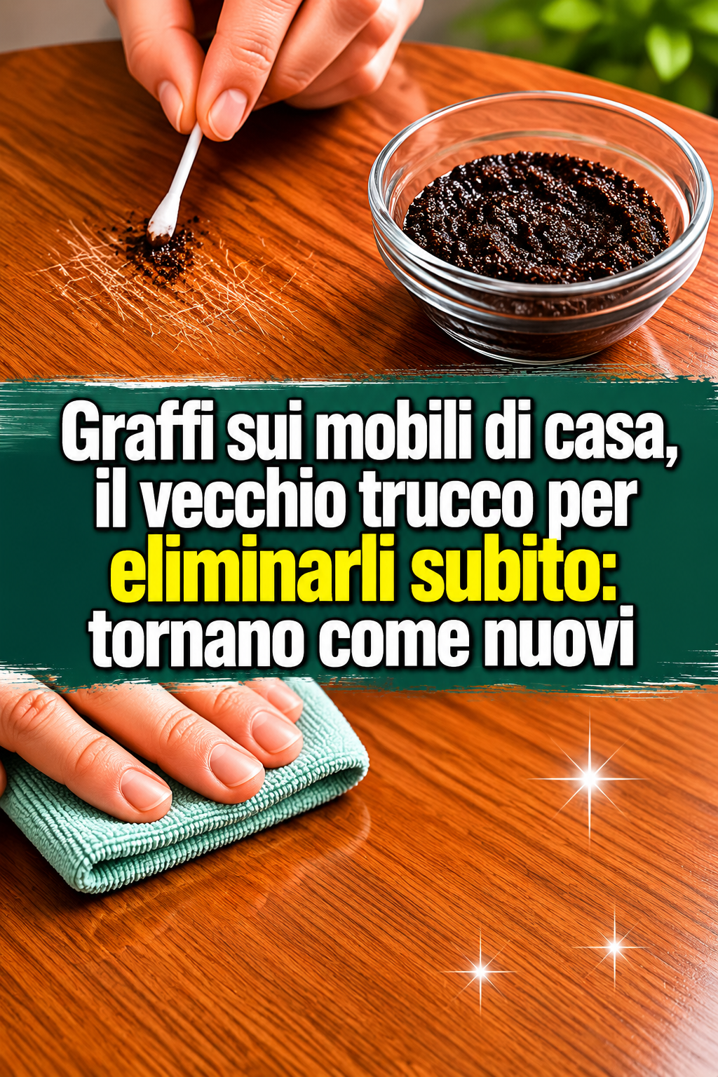 Graffi sui mobili di casa, il vecchio trucco per eliminarli subito: tornano come nuovi