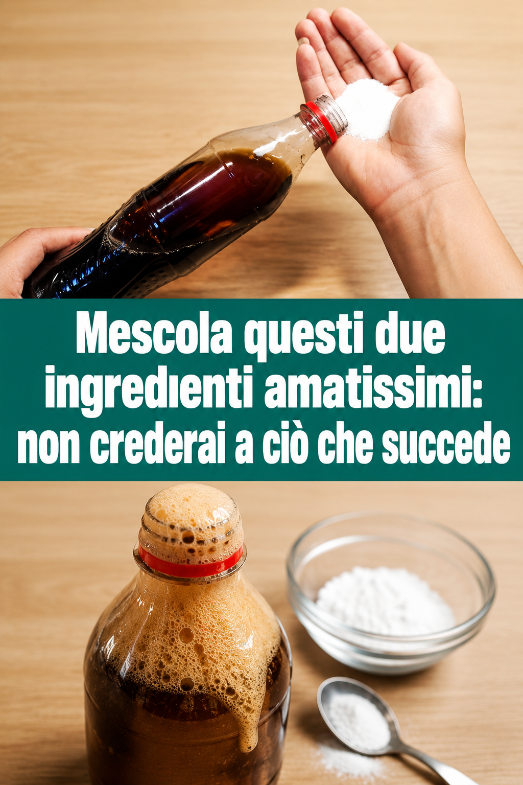 Mescola questi due ingredienti amatissimi: non crederai a ciò che succede