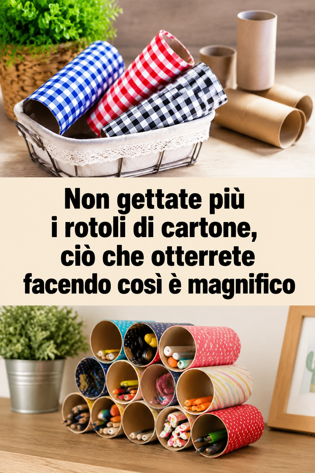 Non gettate più i rotoli di cartone, ciò che otterrete facendo così è magnifico