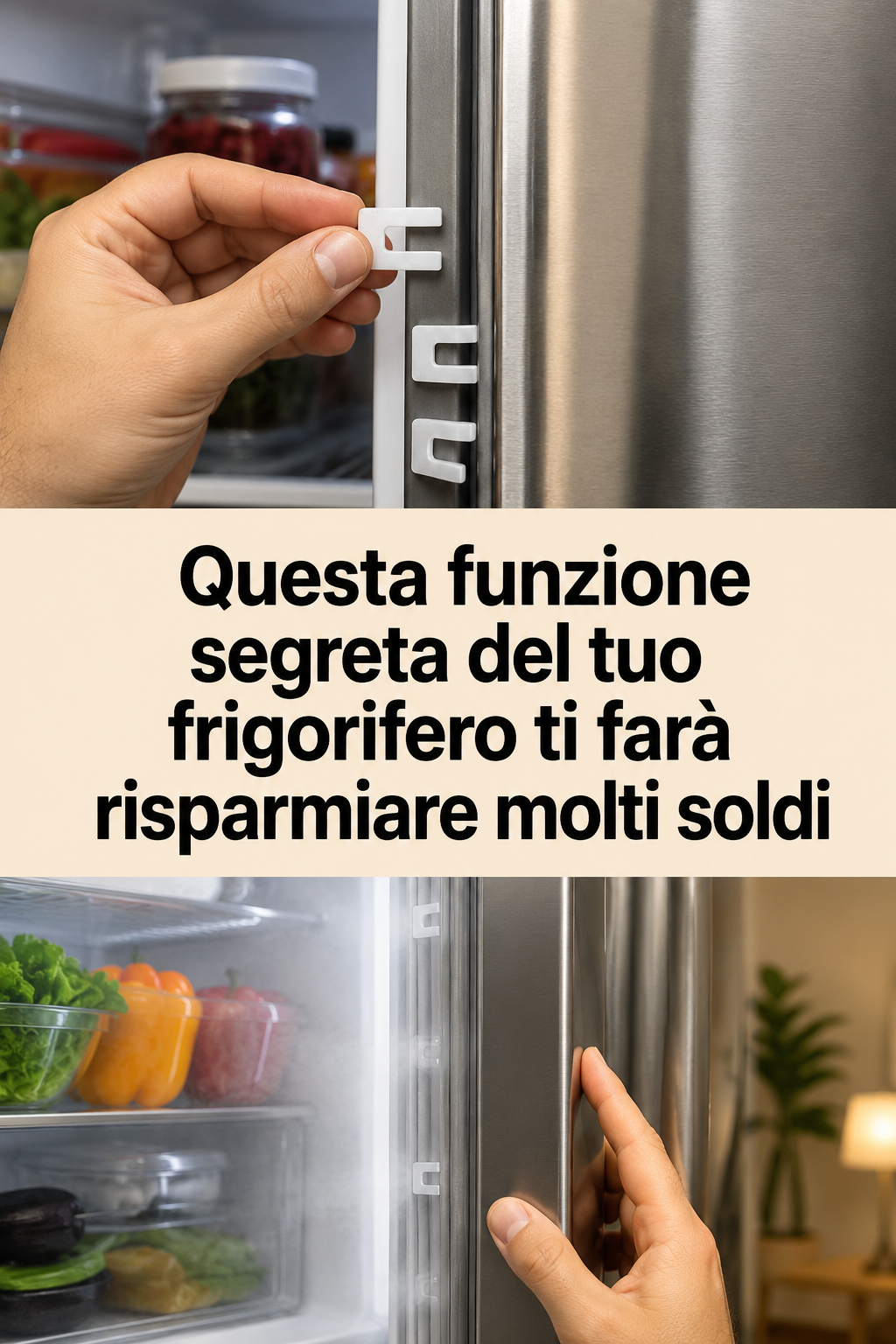 Questa funzione segreta del tuo frigorifero ti farà risparmiare molti soldi