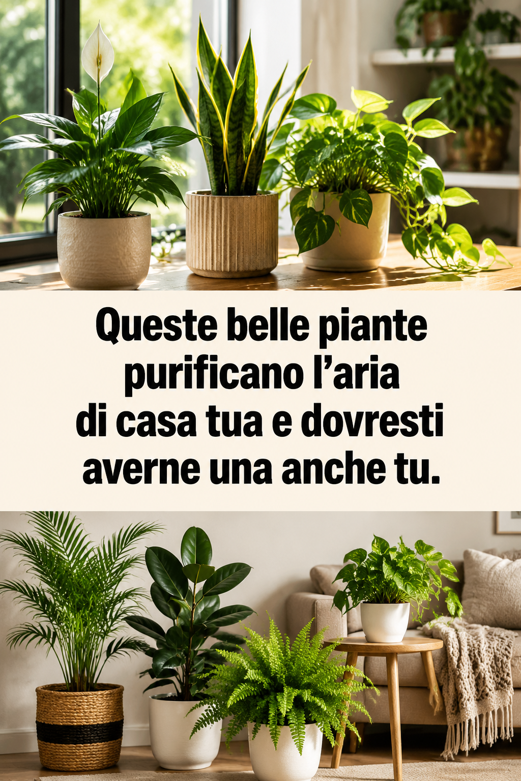 Queste belle piante purificano l’aria di casa tua e dovresti averne una anche tu.