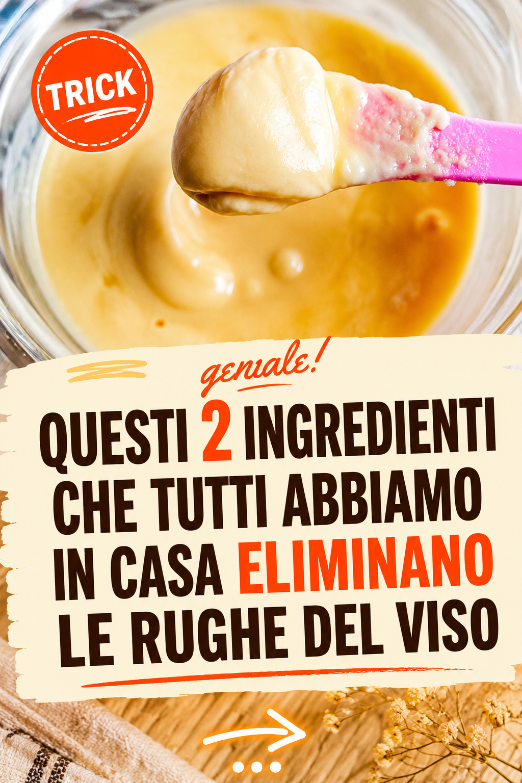 Questi 2 ingredienti che tutti abbiamo in casa eliminano le rughe del viso