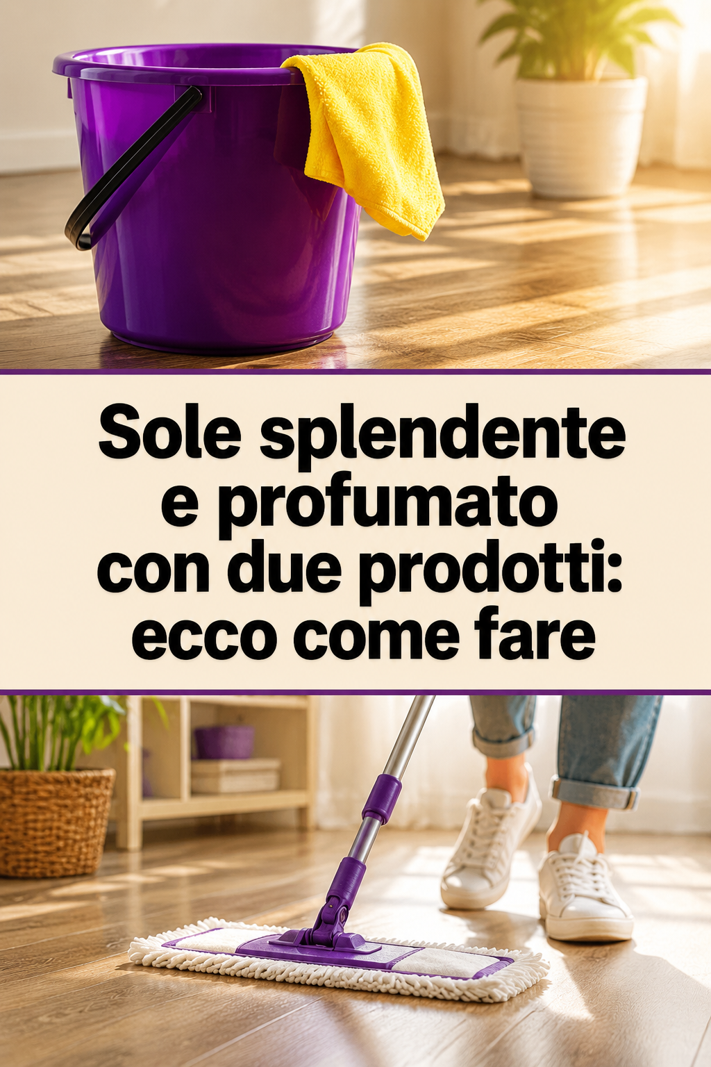Sole splendente e profumato con due prodotti: ecco come fare