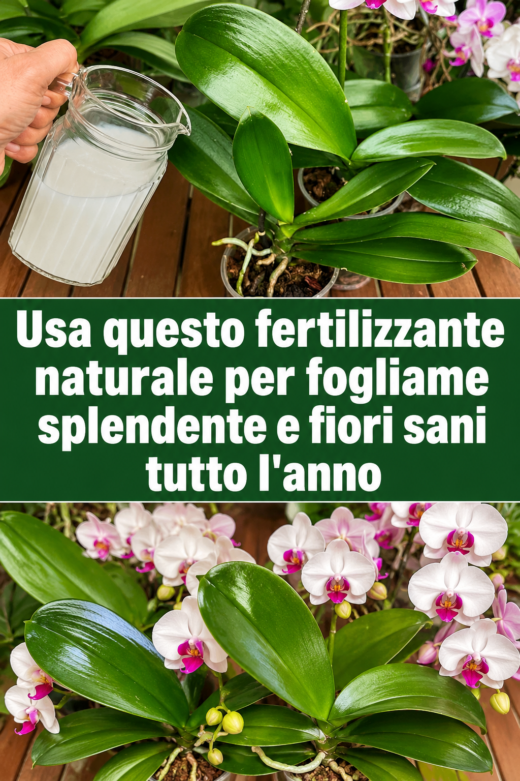 Usa questo fertilizzante naturale per fogliame splendente e fiori sani tutto l’anno
