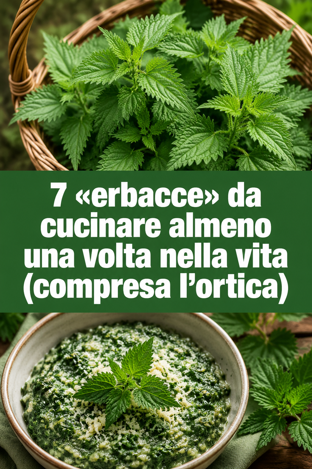 7 «erbacce» da cucinare almeno una volta nella vita (compresa l’ortica)