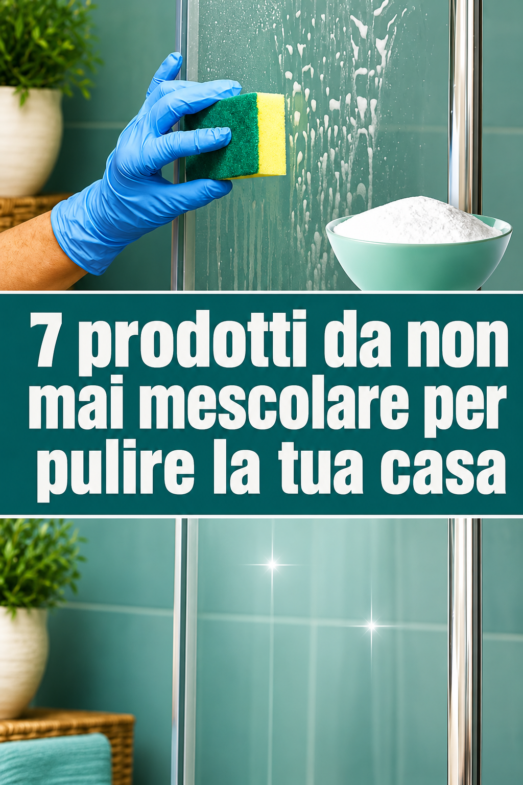 7 prodotti da non mai mescolare per pulire la tua casa