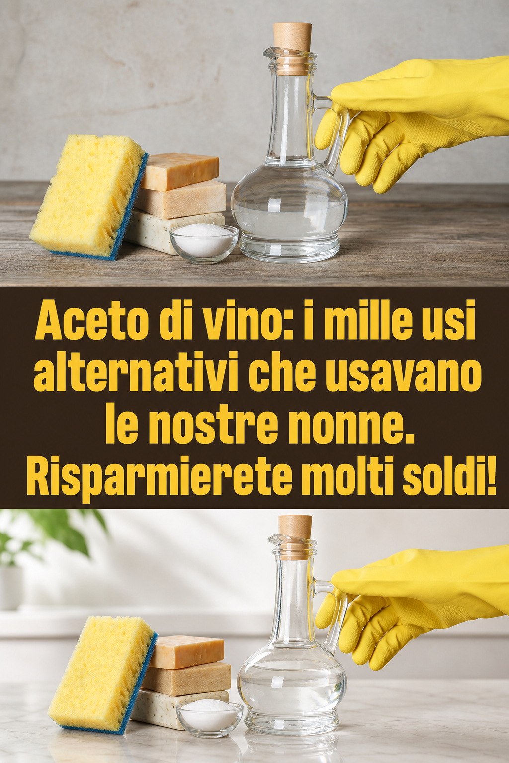Aceto di vino: i mille usi alternativi che usavano le nostre nonne. Risparmierete molti soldi!