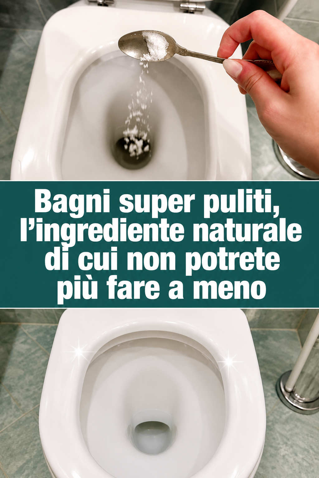 Bagni super puliti, l’ingrediente naturale di cui non potrete più fare a meno