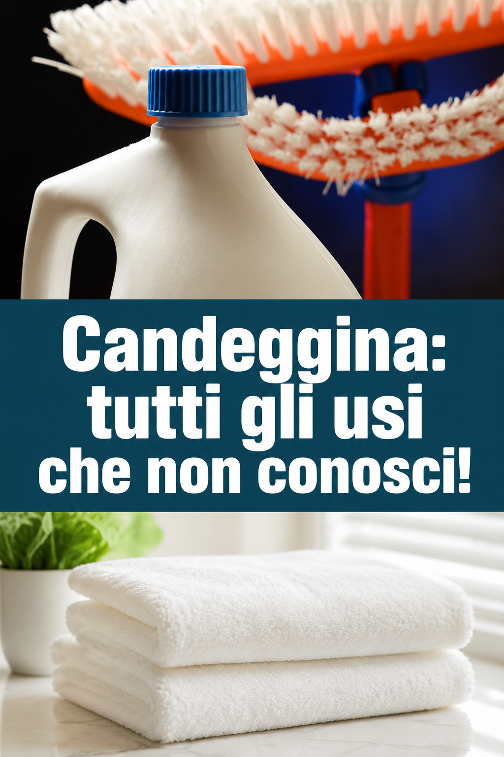 Candeggina: tutti gli usi che non conosci!