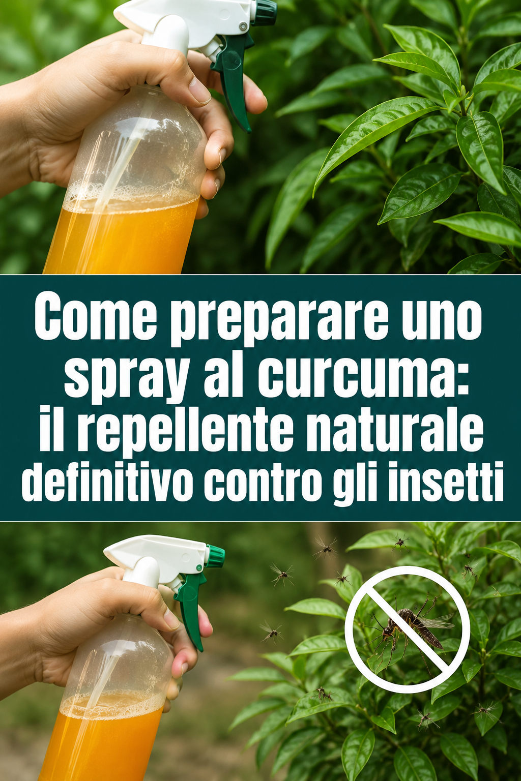Come preparare uno spray al curcuma: il repellente naturale definitivo contro gli insetti