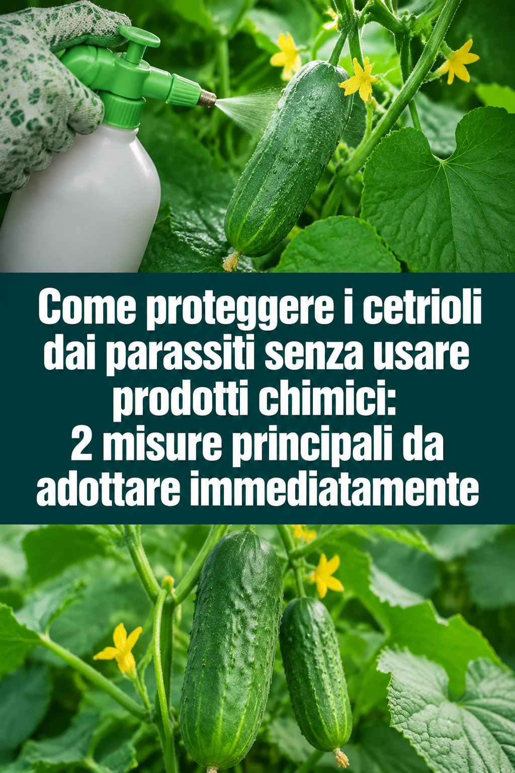 Come proteggere i cetrioli dai parassiti senza usare prodotti chimici: 2 misure principali da adottare immediatamente