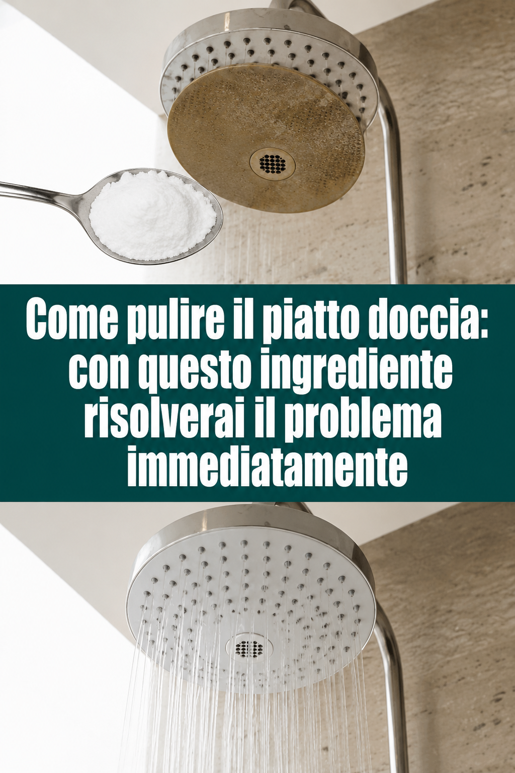 Come pulire il piatto doccia: con questo ingrediente risolverai il problema immediatamente
