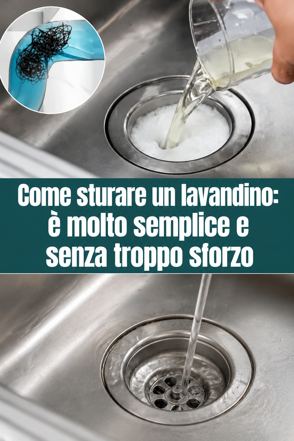 Come sturare un lavandino: è molto semplice e senza troppo sforzo
