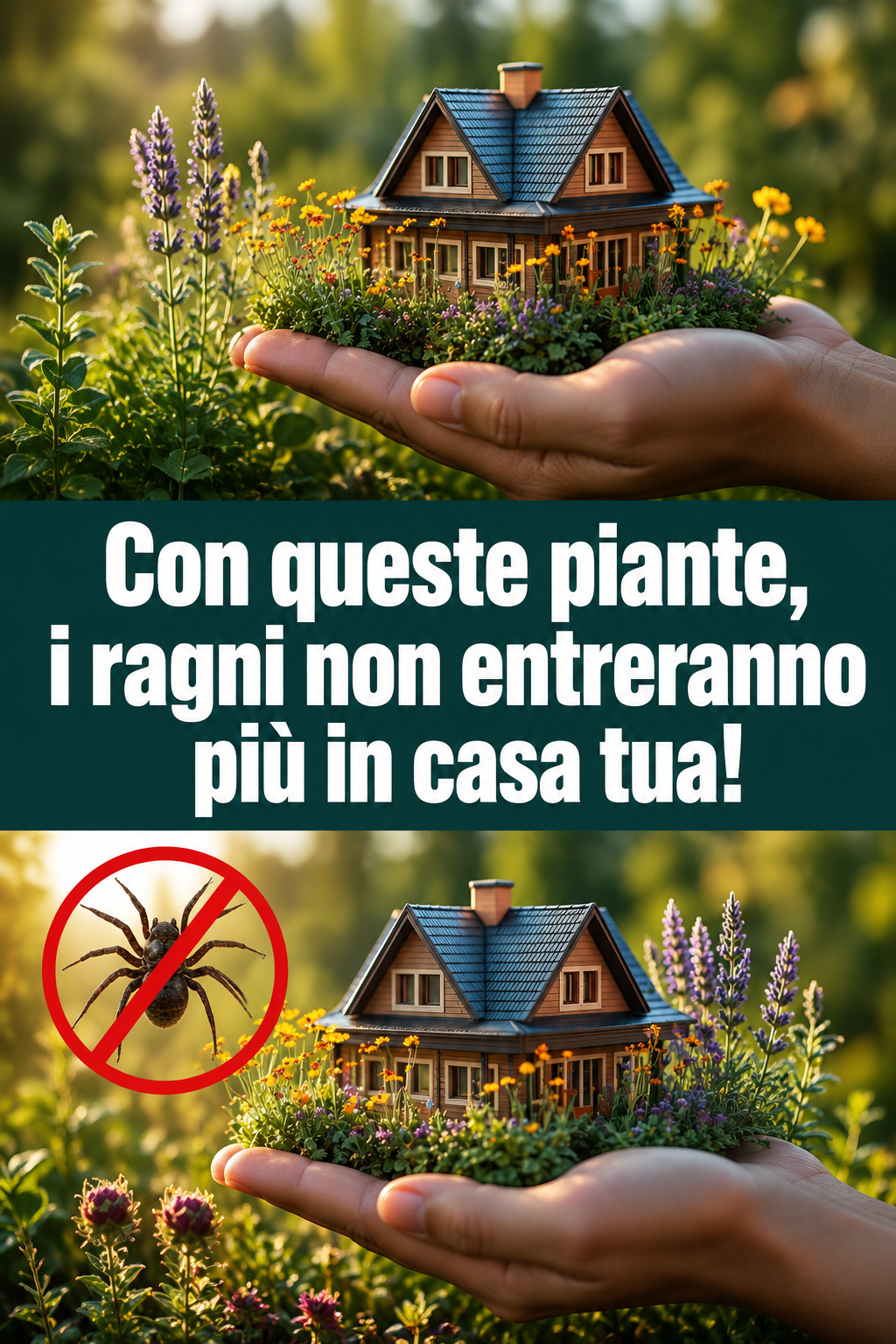 Con queste piante, i ragni non entreranno più in casa tua!