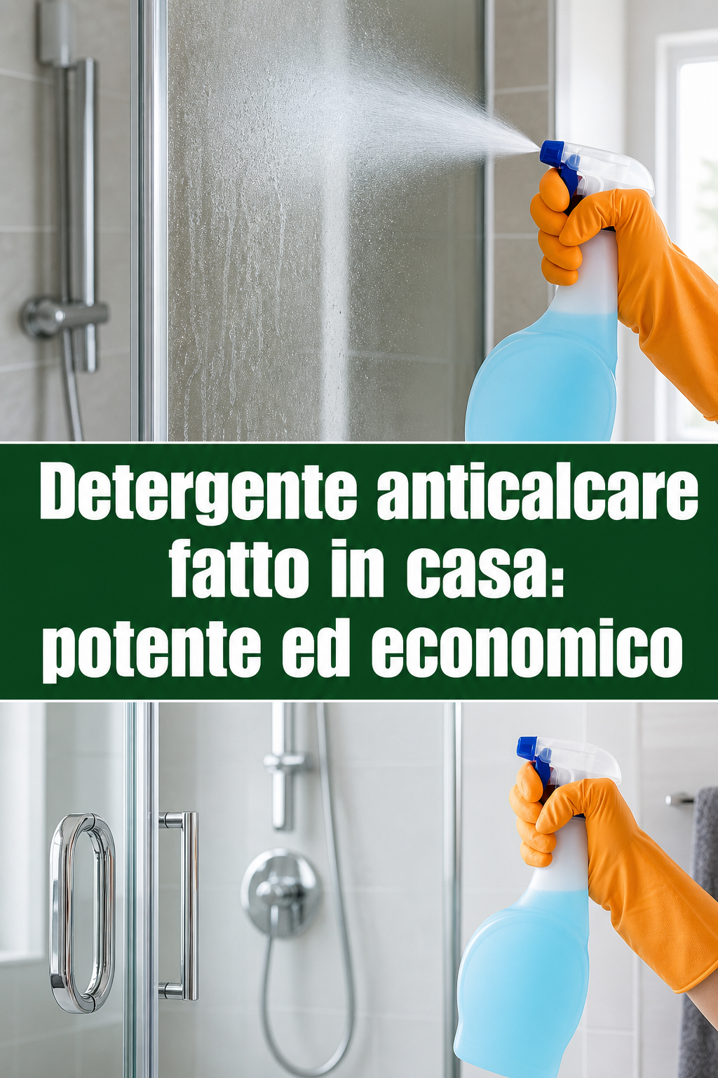 Detergente anticalcare fatto in casa: potente ed economico