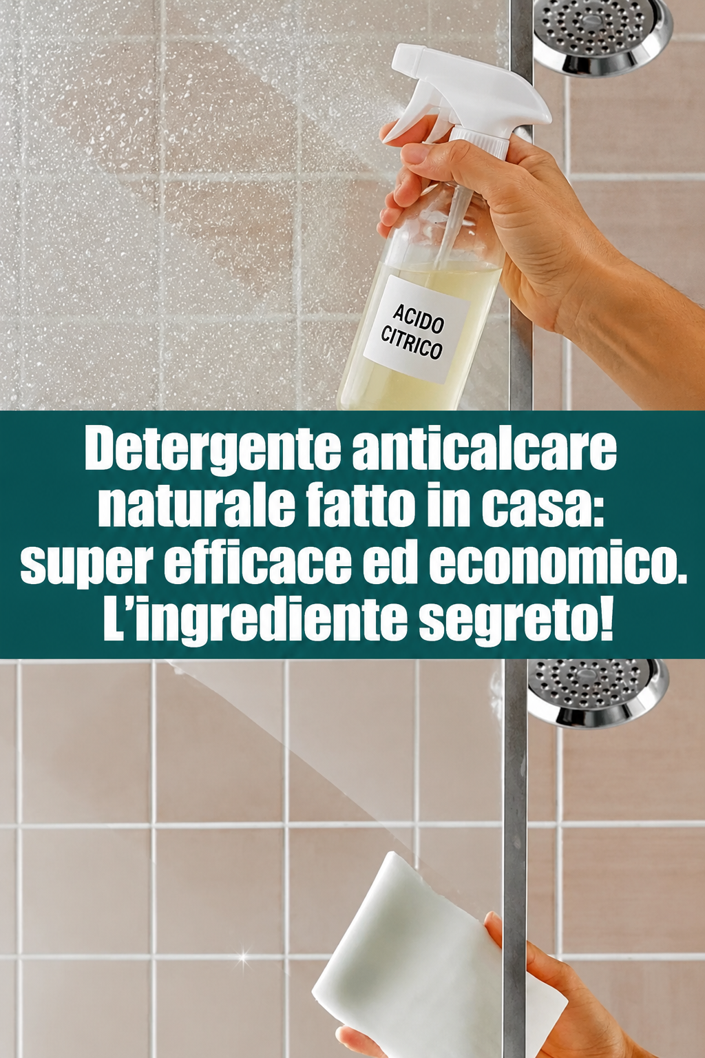 Detergente anticalcare naturale fatto in casa: super efficace ed economico. L’ingrediente segreto!
