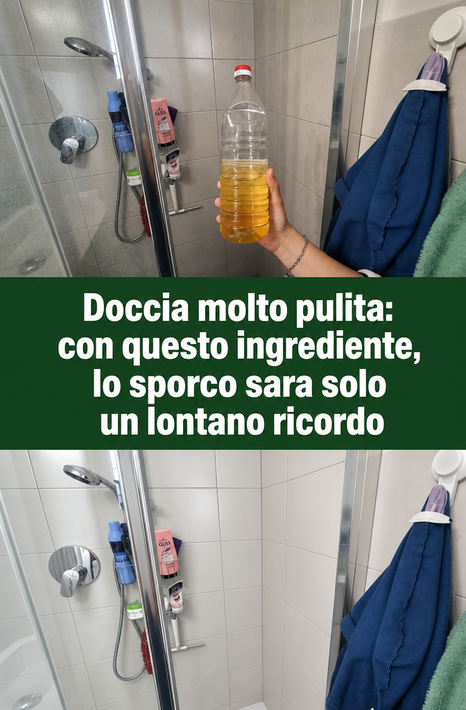 Doccia molto pulita: con questo ingrediente, lo sporco sarà solo un lontano ricordo