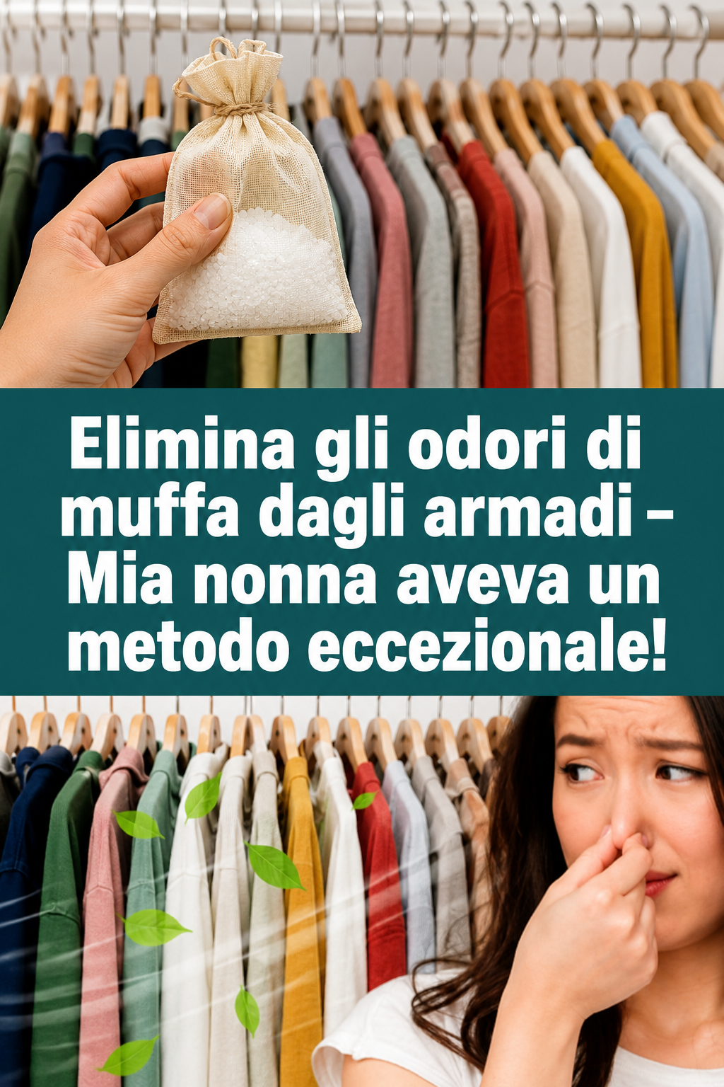 Elimina gli odori di muffa dagli armadi – Mia nonna aveva un metodo eccezionale!