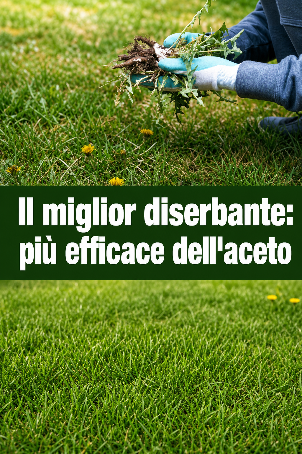 Il miglior diserbante: più efficace dell’aceto