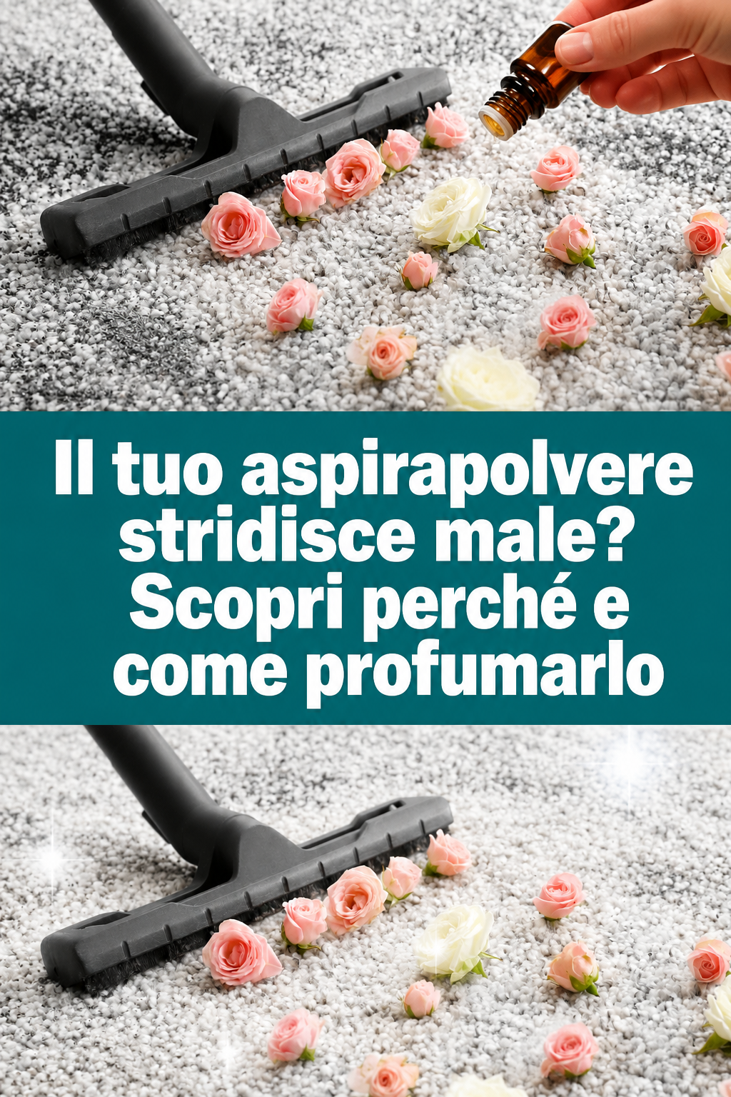 Il tuo aspirapolvere stridisce male? Scopri perché e come profumarlo