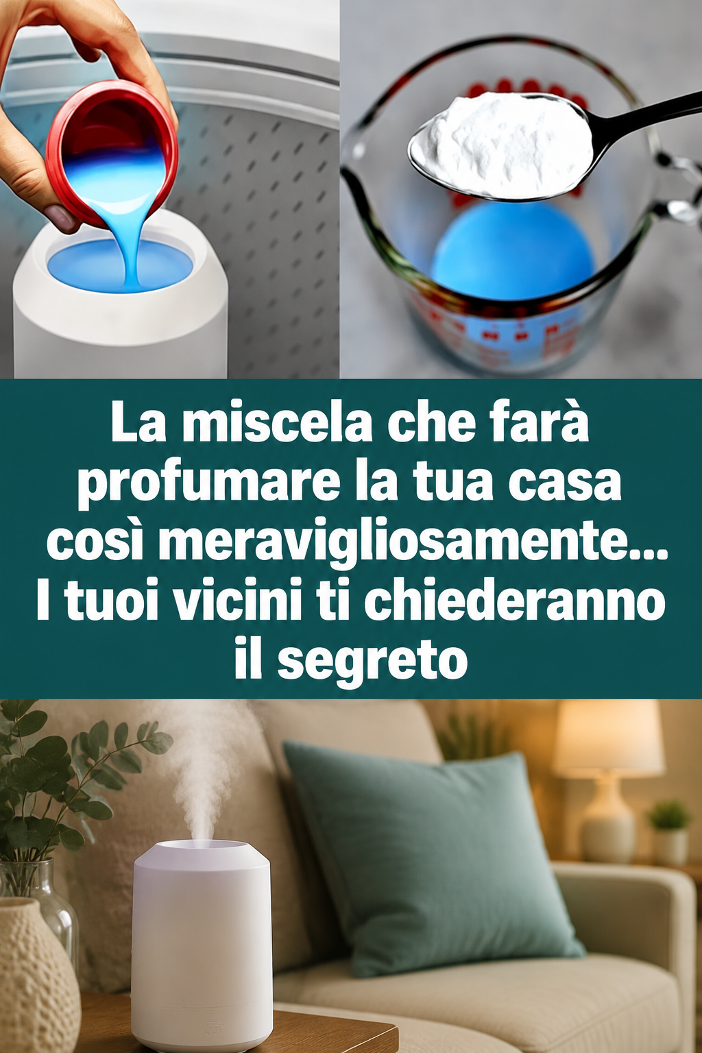 La miscela che farà profumare la tua casa così meravigliosamente… I tuoi vicini ti chiederanno il segreto